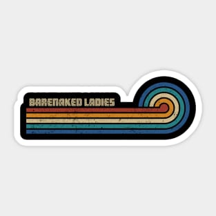 Barenaked Ladies - Retro Sunset Sticker